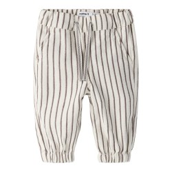 NAME IT Baby Luciano bukser - Antique White