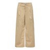 ONLY Liana MW X Wide Pleated Bukser - Travertine
