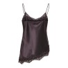 JDY Fifi Asym. Lace Top - Coffee Bean
