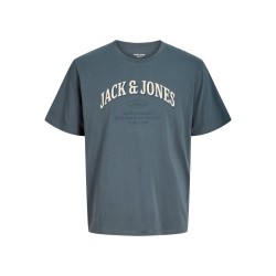 JACK & JONES PLUS Denver Logo T-shirt - Turbulence