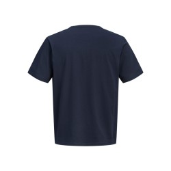 JACK & JONES PLUS Denver Logo T-shirt - Navy Blazer