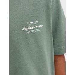 JACK & JONES JUNIOR Norrebro Typo T-shirt - Laurel Wreath