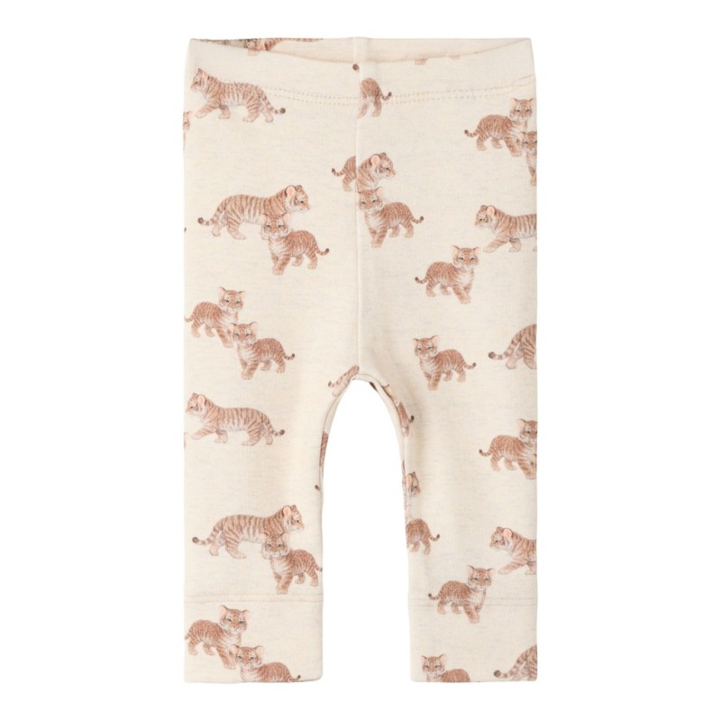 NAME IT BABY Lorens X-slim leggings - Peyote Melange