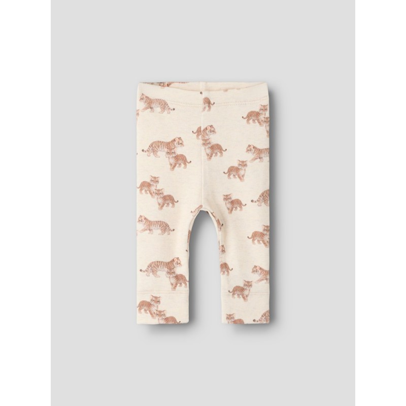 NAME IT BABY Lorens X-slim leggings - Peyote Melange