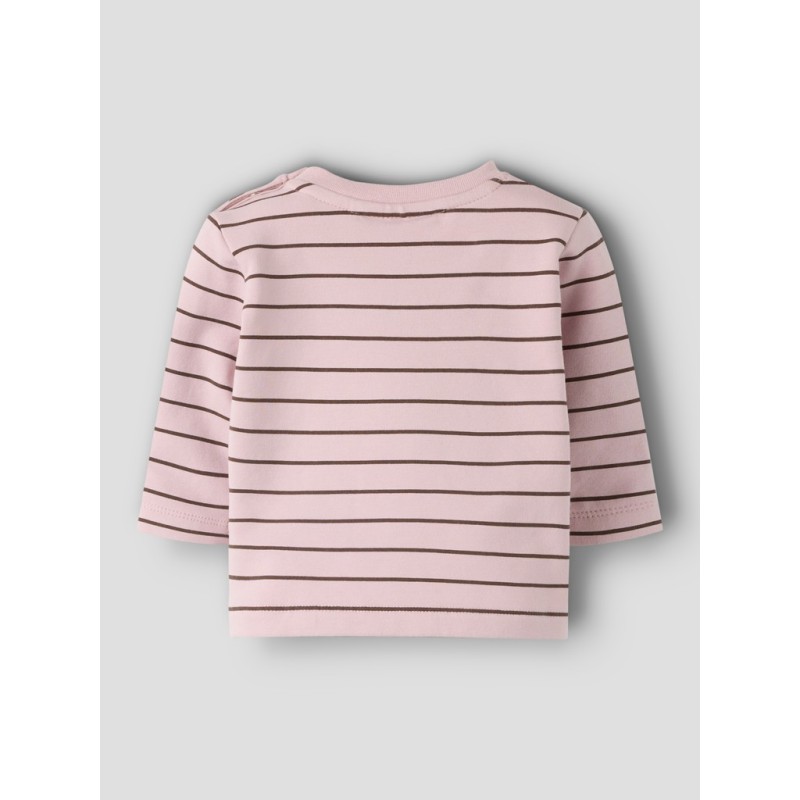NAME IT BABY Lisa langærmet sweatshirt - Violet Ice
