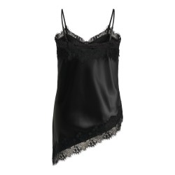 ONLY CARMAKOMA Indona satin blonde Top - Sort