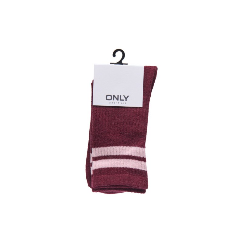 ONLY Sophia Tennis Strømper - Winetasting/ Lilac