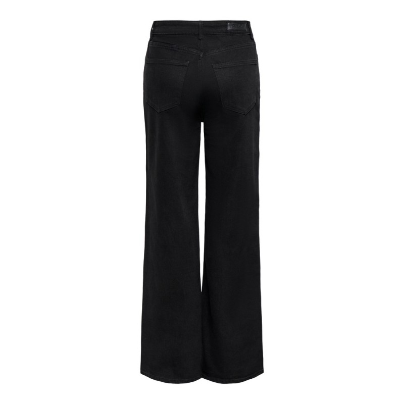 ONLY Juicy HW wide fit jeans - Black
