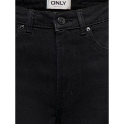 ONLY Juicy HW wide fit jeans - Black