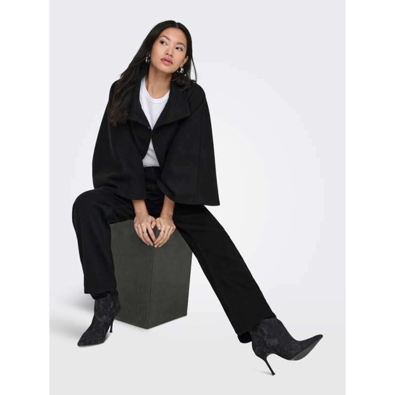 ONLY Juicy HW wide fit jeans - Black