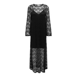 JDY Silvia lace maxi kjole -Black