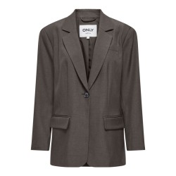 ONLY Linda boyfriend blazer - Chocolate Torte