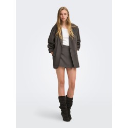 ONLY Linda boyfriend blazer - Chocolate Torte
