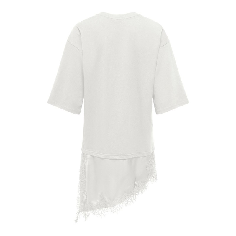 ONLY Madelyn lace top - Cloud Dancer