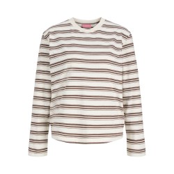 JJXX Sophia boxy langærmet T-shirt - Carafe/ Vanilla