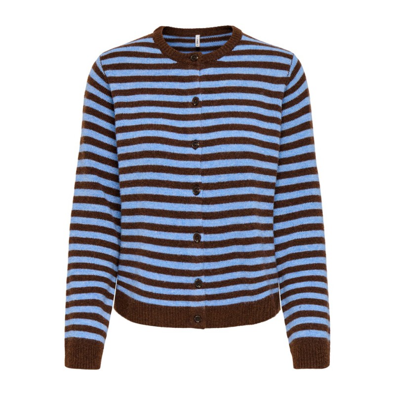 ONLY Alivia strik cardigan - Coffee Bean/Cashmere