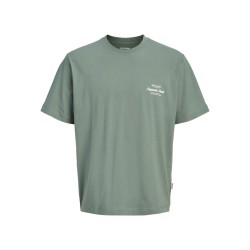 JACK & JONES PLUS Norrebro typo T-shirt - Laurel Wreath