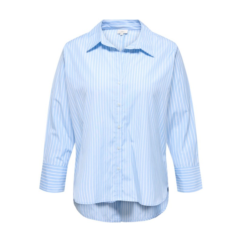 ONLY CARMAKOMA Oregon Alva skjorte - Soft Chambray