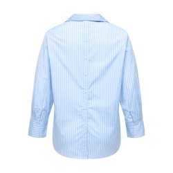ONLY CARMAKOMA Oregon Alva skjorte - Soft Chambray