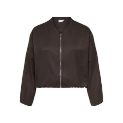 ONLY CARMAKOMA Lucca bomber - Coffee Bean