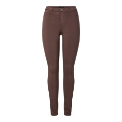 PIECES highskin denim jeggins - Hot Fudge