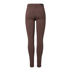 PIECES highskin denim jeggins - Hot Fudge