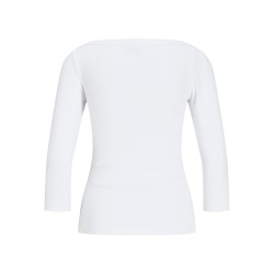 JJXX Teen Fiffi 3/4 boatneck T-shirt - Bright White