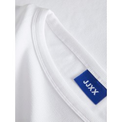 JJXX Teen Fiffi 3/4 boatneck T-shirt - Bright White