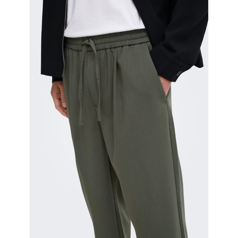ONLY & SONS Will loose fit Bukser - Beluga