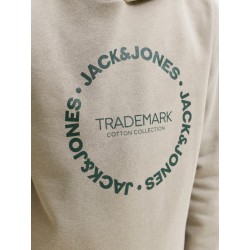 JACK & JONES JUNIOR Benson sweat hoodie - Vetiver