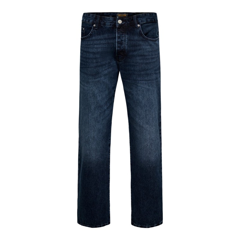ONLY & SONS Edge straight fit jeans - Blue Black Denim