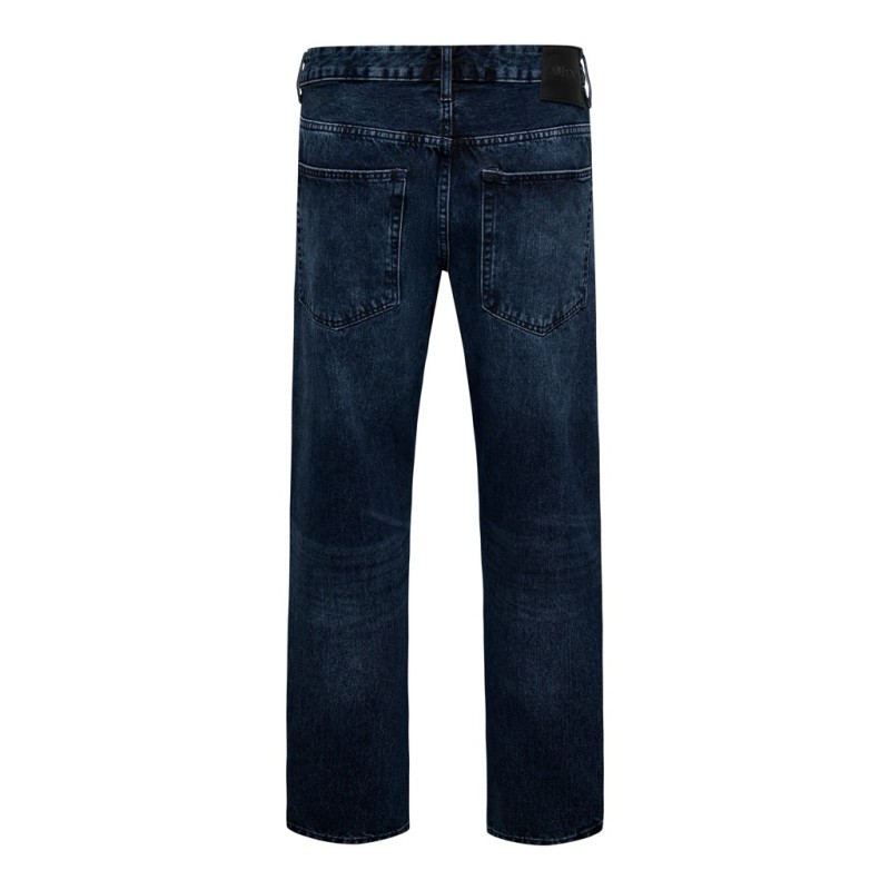 ONLY & SONS Edge straight fit jeans - Blue Black Denim