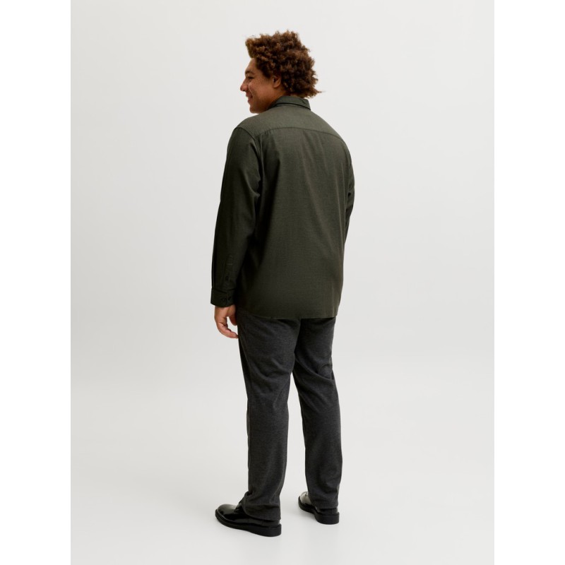 JACK & JONES PLUS meleret skjorte - Rosin