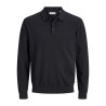 JACK & JONES PLUS basic strikpolo - Black