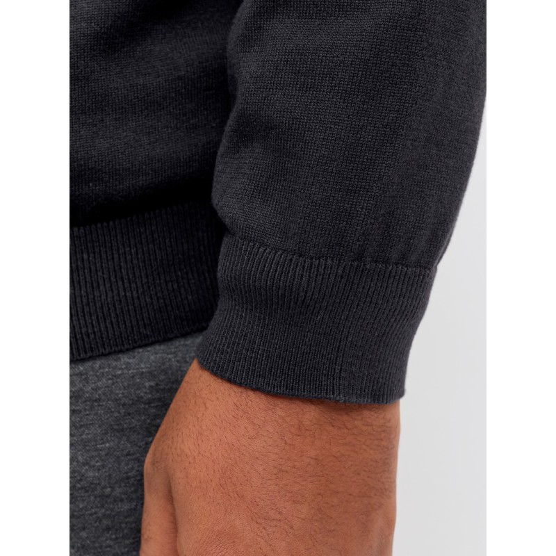 JACK & JONES PLUS basic strikpolo - Black