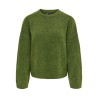ONLY Simoni langærmet pullover - Forest Night Melange