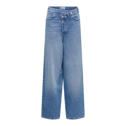 ONLY Ella-Amber baggy denim jeans - Medium Blue Denim