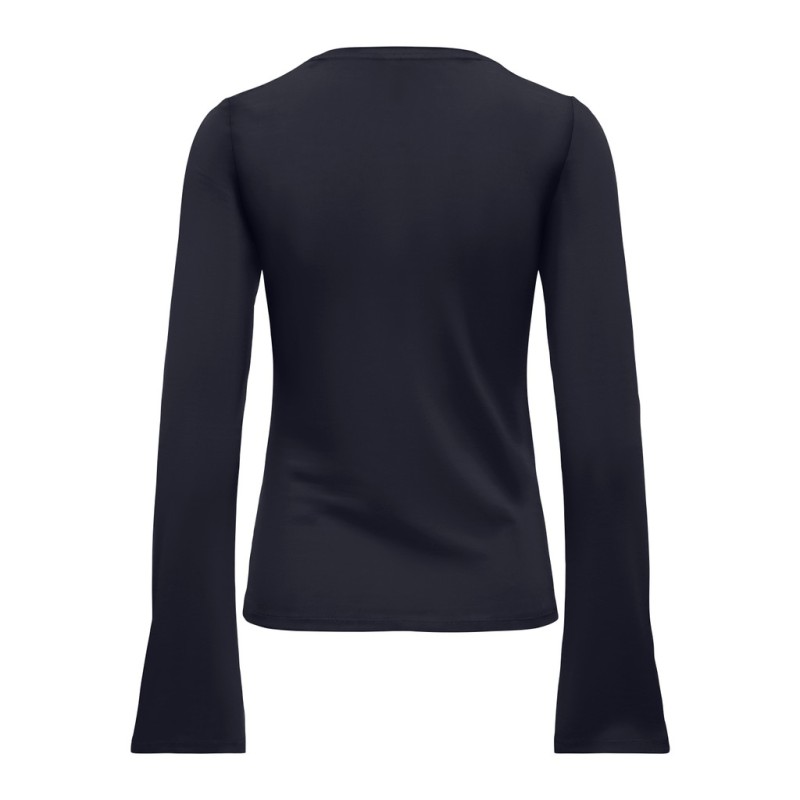 JDY Mati basic langærmet bluse - Night Sky