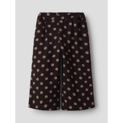 NAME IT MINI Nina wide bukser - Chocolate Plum