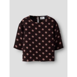 NAME IT MINI Nina bluse - Chocolate Plum