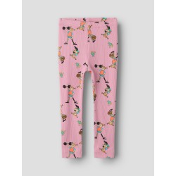 NAME IT MINI pige - Ara pippi slim leggings - Lilas