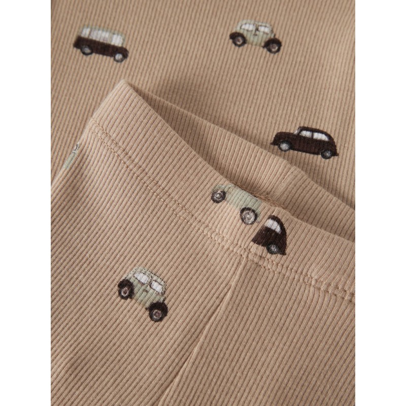 NAME IT BABY Ottoman leggins - Sesame