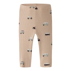 NAME IT BABY Ottoman leggins - Sesame