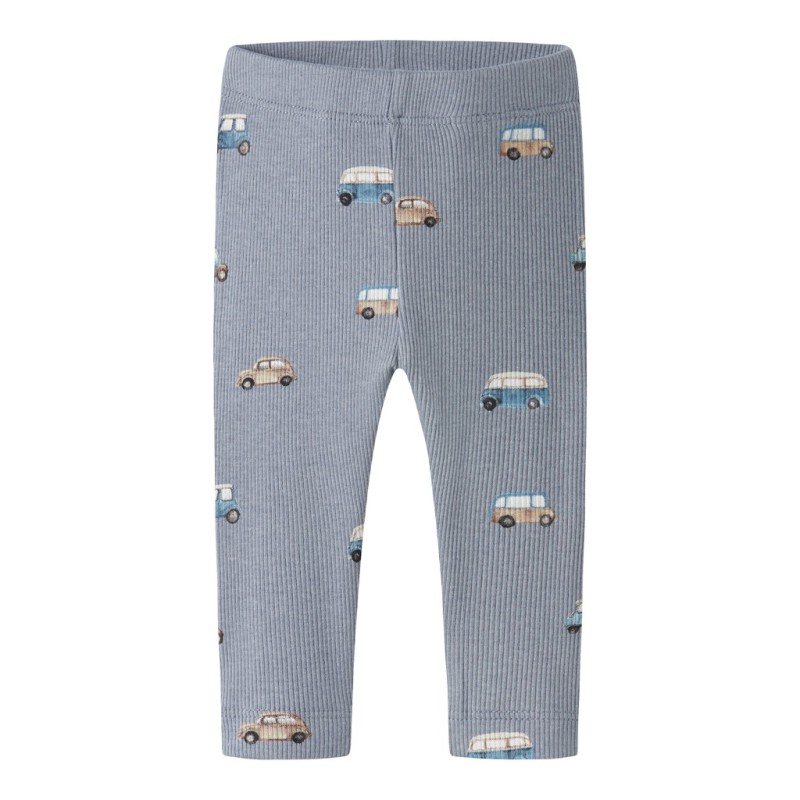 NAME IT BABY dreng - Ottoman leggings - Tradewinds