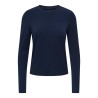 ONLY Bamboo langærmet bluse - Night Sky