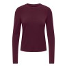 ONLY Bamboo langærmet bluse - Fig
