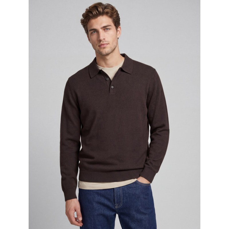 JACK & JONES Callum strik polo - Delicioso