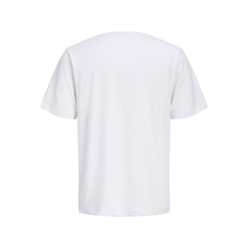 JACK & JONES JUNIOR Pulse logo branding T-shirt - Bright White