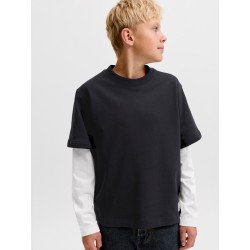 JACK & JONES JUNIOR Echo double layered sweatshirt - Black