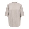 JDY Vita life T-shirt - Chateau Gray / MELANGE